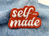 Sefmade Patch auf blauer Jeans