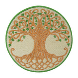 Brauner Baum des Lebens Patch