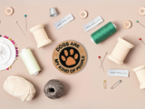 Dogs are my Kind of People Klett Patch | Hunde Klett Patches, Runde Aufnäher, Klettpatches, Badge, Pfoten Klettpatch, Finally Home
