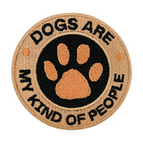 Dogs are my Kind of People Klett Patch | Hunde Klett Patches, Runde Aufnäher, Klettpatches, Badge, Pfoten Klettpatch, Finally Home