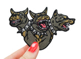 Hellhound Patch | Hell Wolf Patch | Three-Headed Dog Patch DIY