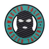 Grün-Grauer Wasted Talent Skimasken Patch