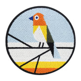 Bunter Vogel Patch