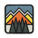 Retro Berge Klett Patch | Outdoor Klett Patches, Wandern Aufnäher, Rucksack Klettpatches, Berg Badge, Natur Klettpatch, Finally Home