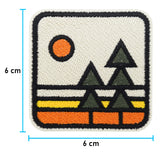 Natur Patch mit der Maße: 6 x 6 cm