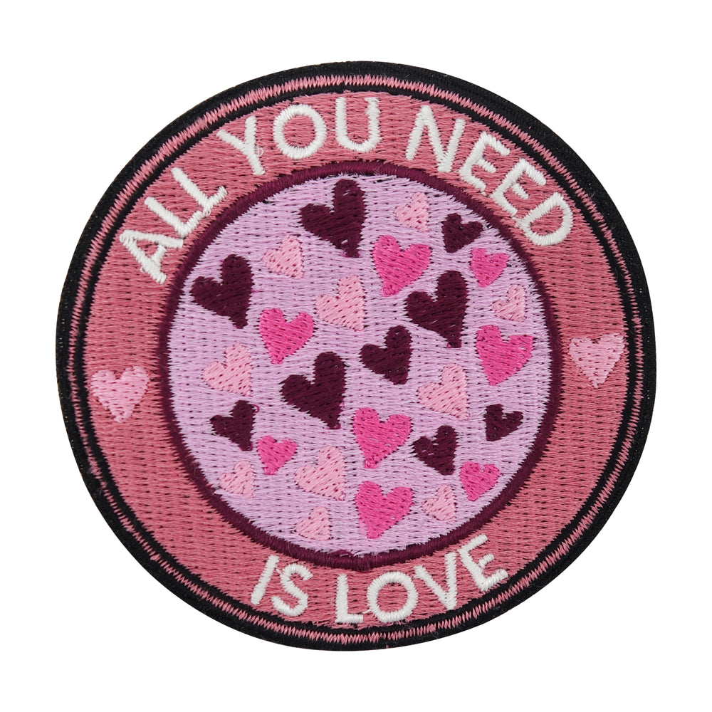 Rosa All you need is Love Patch