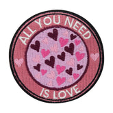 Rosa All you need is Love Patch