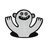 Lustiges Monster Patch | Geist, Gespenst Aufnäher | Kinder Bügelpatch