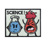 Science! Patch | Wissenschaft, Labor Aufnäher | Chemie, Physik Flicken