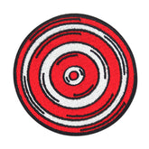 Rote Zielscheibe Patch