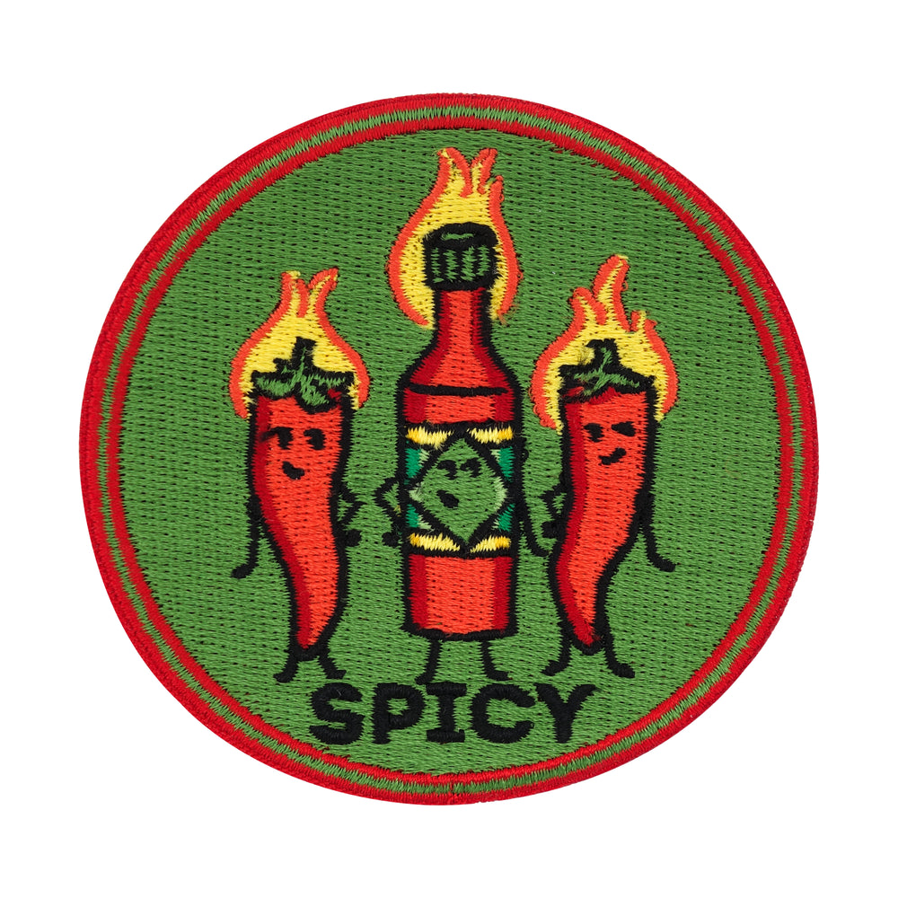 Grüner Spicy Chilli Tabasco Patch