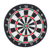 Schwarz-weißer Dartscheibe Patch