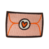 Kleiner Liebesbrief Patch | Herz Umschlag DIY | Liebe Brief Aufnäher