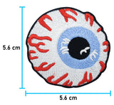 Auge mit rausstehenden Adern Bügelbild Patch zum Aufbügeln | Patches, Aufbügelmotive, Finally Home