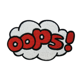 Oops Comic Design Wolke Bügelbild Patch zum Aufbügeln | Patches, Aufbügelmotive Finally Home