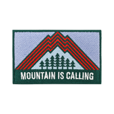 Klett Patch - Mountain is Calling | Outdoor Klett Patches, Wandern Aufnäher, Rucksack Klettpatches, Wanderer Badge, Berge Klettpatch, Finally Home