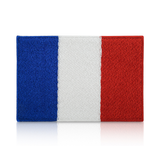 Frankreich Flagge Patch | Französische Fahne Aufnäher | DIY Bügelpatch
