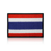 Thailand Flagge Klett Patch | Thai Flag Klettpatches | Backpacker DIY