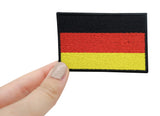 Deutschland Klett Patch gehalten von einer Frauenhand