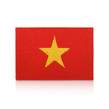 Vietnam Flagge Patch | Vietnamesische Fahne Aufnäher | Backpacker DIY