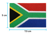 Südafrika Patch mit der Maße: 5 x 7,5 cm