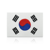 Südkorea Flagge Patch | Koreanische Fahne Bügelpatch | South Korea DIY