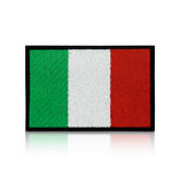Italien Flagge Patch mit Klett Rückseite | Italian Flag Klettpatch DIY