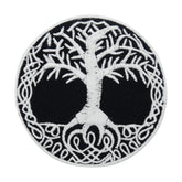 Flicken-Bügelflicken-Aufbügler-Bügelbild-Bügelpatch-Pflanzen-Kunst-Natur-Flower-Wald-Hippie-Bäume-Umweltschutz