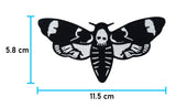 Flicken-Bügelflicken-Aufbügler-Bügelbild-Bügelpatch-schmetterling-Insekten-Skull-Totenschädel-Schädel-Käfer-Spinne