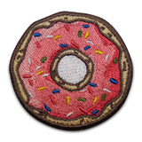 Flicken-Bügelflicken-Aufbügler-Bügelbild-Bügelpatch-Jeansjacke-Keks-Homer-Süßigkeiten-Cupcake-Kuchen-Amerika-Fast-Food