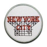 Flicken-Bügelflicken-Aufbügler-Bügelbild-Bügelpatch-Jeansjacke-NBA-Kalifornien-California-Backpack-Reisen-US-Army-America-NY-Giants-Queens-Freiheitsstatur