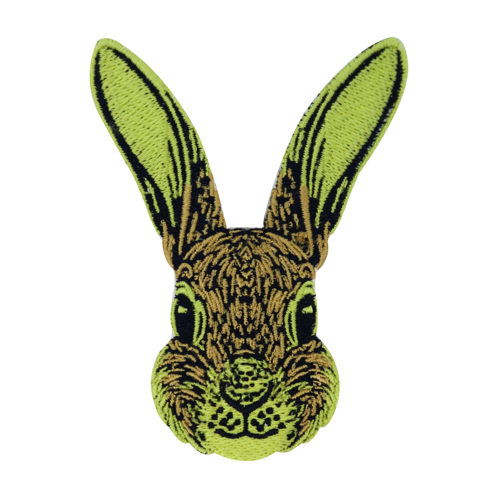 Hase-Kanninchen-Kopf-Wald-Tier-Kinder-Ostern-Osterhase-Bunny-Bügelbilder-Flicken-Bügelflicken-Aufbügelbilder-Rabbit