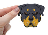 Rottweiler-Hunde-Dog-Tier-Aufbügler-Bügelbild-Patch-Aufnäher-Hundemotiv-Hundeaufnäher