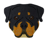 Rottweiler-Hunde-Dog-Tier-Aufbügler-Bügelbild-Patch-Aufnäher-Hundemotiv-Hundeaufnäher
