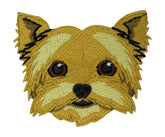 Yorkshire-Terrier-Pfoten-Hunde-Bügelpatch-Bügelbild-Aufbügler-Flicken-