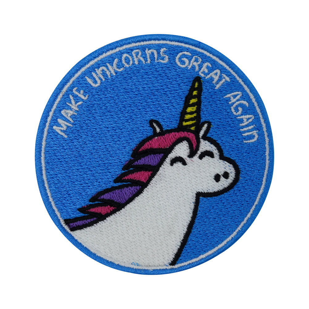 Einhorn-Unicorn-Regenbogen-Mädchen-Patch-Flicken-Aufnäher