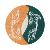 Yin-Yang-Fische-Koi-Bügelpatches-Bügelbild-Bügelsticker-Aufbügelflicken-Soul-of-the-Moon-Collection