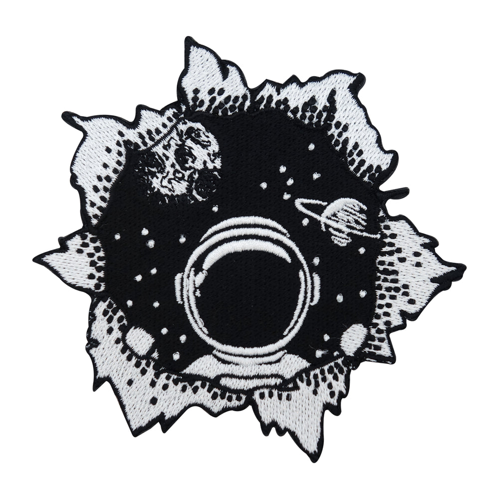 Astronaut-Nasa-Mission-Planeten-Sterne-Weltall-Patch-zum-Aufbügeln-Bügelbild