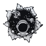 Astronaut-Nasa-Mission-Planeten-Sterne-Weltall-Patch-zum-Aufbügeln-Bügelbild