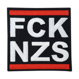 FCK NZS Patch, Gegen AFD Flicken Antifa Aufnäher Anti Gegen Nazi Aufbügler