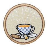 Tee-Lover-Getränk-Patch-Bügelpatch