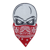 Totenkopf-Totenschädel-Bandana-Patch-Aufbügler