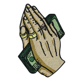 Hände-Mit-Geld-Tattos-Patch