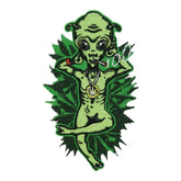 Weed-Aufnäher-Marihuana-Patch-Aufbügler-Bügelmotive