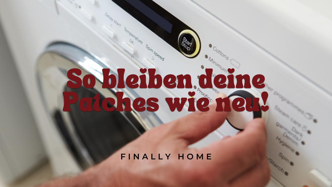 Patches waschen ohne dass sie abgehen – so bleiben sie lange wie neu