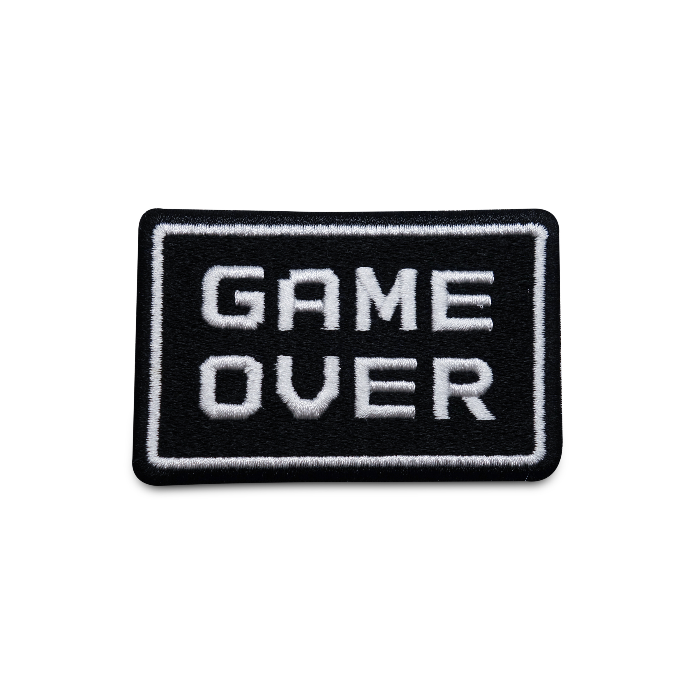 Klett Patch - Game Over | Gaming Klett Patches, Spruch Aufnäher, Gym Klettpatches lustig, Militär Badge Klettpatch, Finally Home