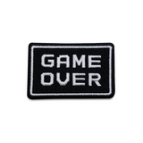 Klett Patch - Game Over | Gaming Klett Patches, Spruch Aufnäher, Gym Klettpatches lustig, Militär Badge Klettpatch, Finally Home