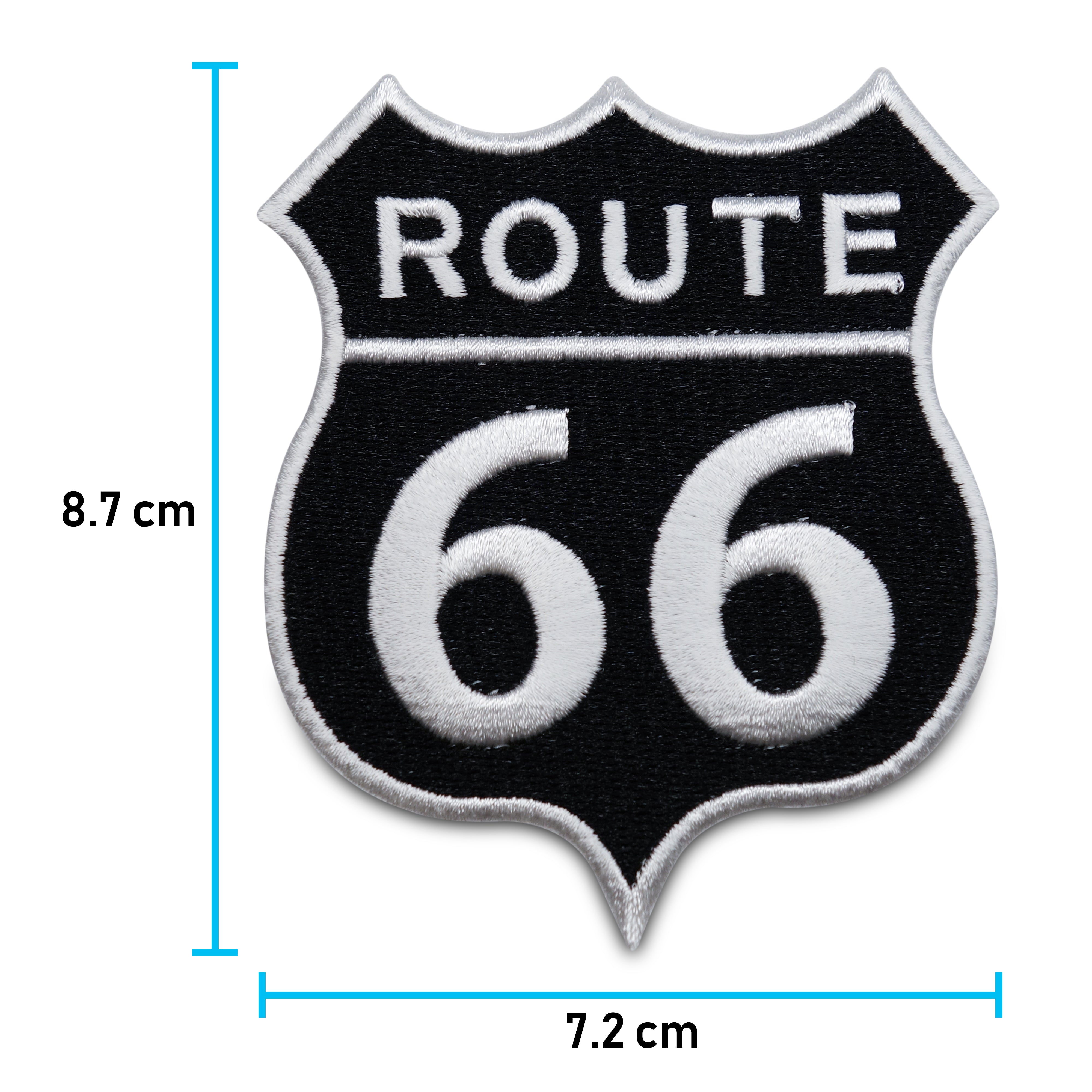 Route 66 Usa Motorrad Bügelbild Patch zum Aufbügeln | Patches, Aufbügelmotive Finally Home