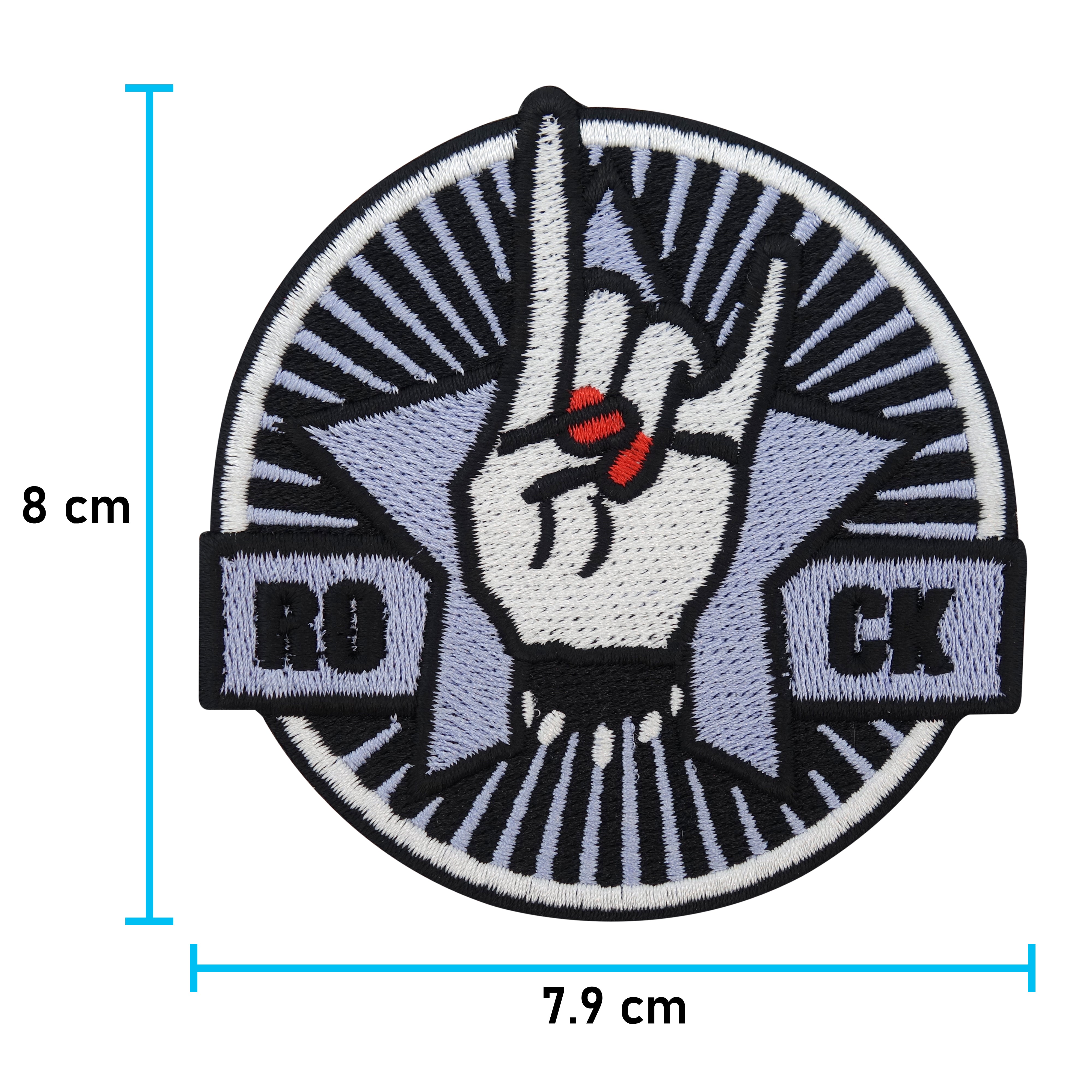 Rock Hand Bügelbild Patch zum Aufbügeln | Musik Patches, Aufbügelmotive, Finally Home