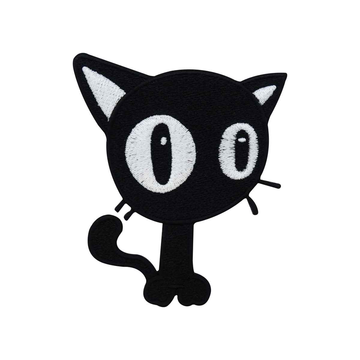 Schwarze Katze Bügelbild Patch zum Aufbügeln | Katzen Patches, Aufbügelmotive, Finally Home